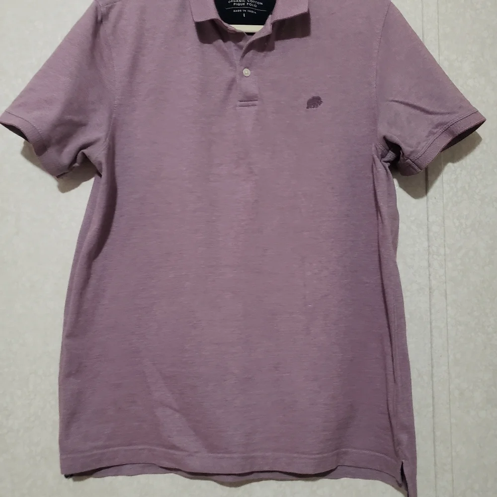 Banana Republic Men's Purple Polo Shirt...size:L
